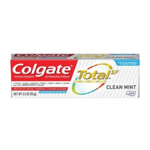 Colgate Total Clean Mint Paste Toothpaste - 3.3 oz - 24 Pack