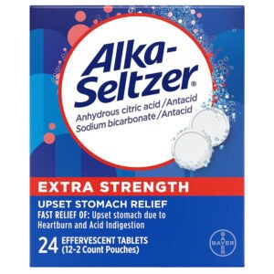 Alka-Seltzer Extra Strength Heartburn Relief - 24 Ct - 30 Pack
