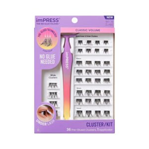 KISS imPRESS Press-On Falsies Lash Kit - 20 Ct - 36 Pack