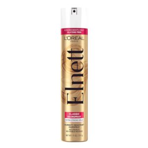 L'Oréal Paris Elnett Satin Extra Strong Hold Hairspray for Color-Treated Hair - 11 oz - 6 Pack