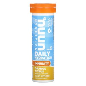 Nuun Hydrate Immune Orange Hydration Tablets - 10 Ct - 48 Pack