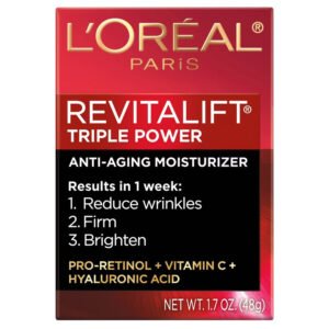 L'Oréal Paris Revitalift Triple Power Day Night Face Moisturizer 1.7 oz - 24 Pack