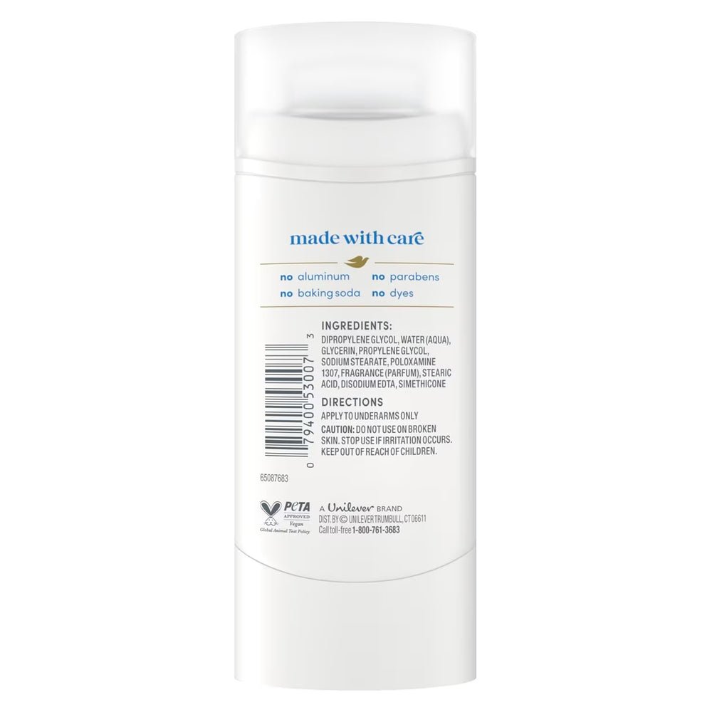 Dove Sensitive Aluminum-Free Deodorant - 2.4 oz - 12 Pack