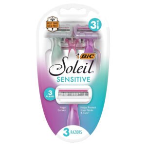 BIC Soleil Sensitive Women’s Disposable Razors - 3 Ct - 72 Pack