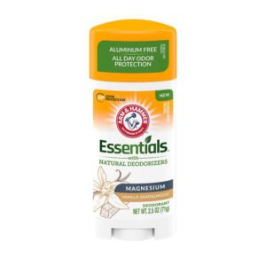 ARM & HAMMER Essentials Natural Deodorant Vanilla Sandalwood 2.5 oz - 12 Pack