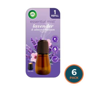 Air Wick Essential Mist Lavender & Almond Blossom Refill 0.67 oz - 6 Pack