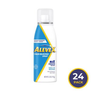 Aleve Topical Pain Relief Spray - 3.2 oz - 24 Pack