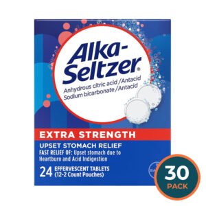 Alka-Seltzer Extra Strength Heartburn Relief - 24 Ct - 30 Pack