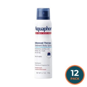 Aquaphor Healing Ointment Body Spray - 3.7 oz - 12 Pack