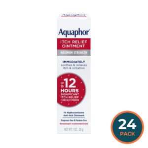 Aquaphor Itch Relief Ointment - 1 oz - 24 Pack