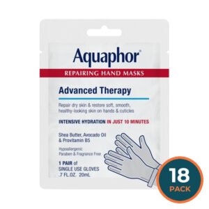 Aquaphor Repairing Hand Mask 0.7 oz - 1 Pair - 18 Pack