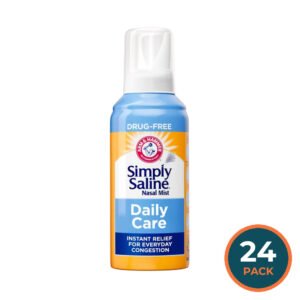 ARM & HAMMER Simply Saline Daily Care Nasal Mist - 4.5 oz - 24 Pack