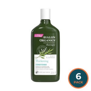 Avalon Organics Biotin B-Complex Thickening Conditioner - 11 oz - 6 Pack