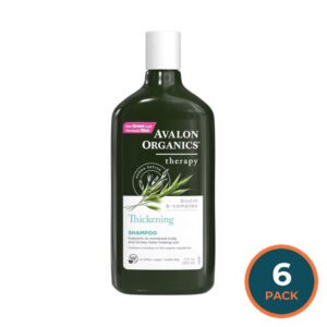 Avalon Organics Biotin B-Complex Thickening Shampoo 11 oz - 6 Pack