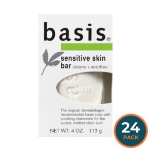 Basis Sensitive Skin Bar Soap - 4 oz - 24 Pack