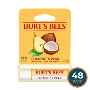 Burt’s Bees Coconut & Pear Lip Balm - 0.15 oz - 48 Pack
