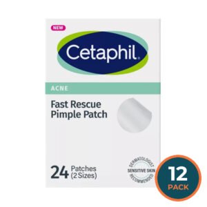 Cetaphil Fast Rescue Acne Pimple Patch - 24 Ct - 12 Pack