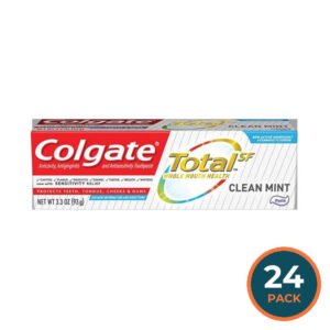 Colgate Total Clean Mint Paste Toothpaste - 3.3 oz - 24 Pack