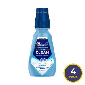 Crest Pro-Health Complete Clean Mouthwash Clean Mint - 500 ml - 4 Pack