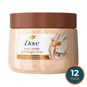 Dove Brown Sugar & Coconut Butter Body Scrub - 15 oz - 12 Pack