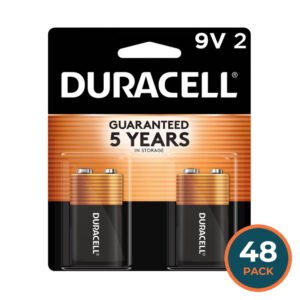 Duracell Coppertop All-Purpose 9V Alkaline Batteries - 2 Ct - 48 Pack