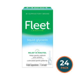 Fleet Liquid Glycerin Suppositories - 4 Ct - 24 Pack
