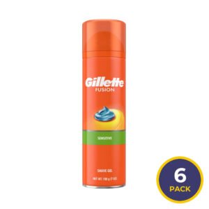 Gillette Fusion Ultra Sensitive Shave Gel - 7 oz - 6 Pack