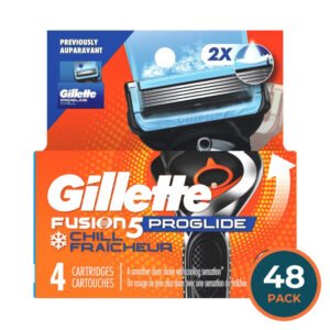 Gillette ProGlide Chill Men’s Razor Blade Refills - 4 Ct - 48 Pack