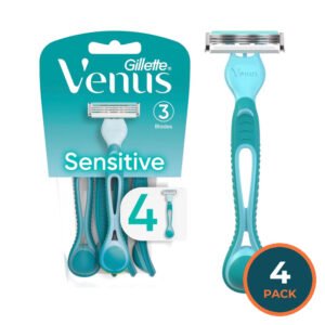 Gillette Venus Simply 3 Sensitive Women’s Disposable Razors - 4 Ct - 4 Pack