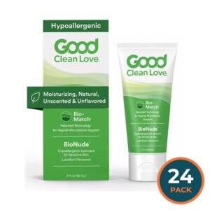 Good Clean Love BioNude Water-Based Personal Lubricant - 3 oz - 24 Pack