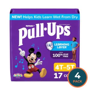 Huggies Pull-Ups Boys Training Underwear 4T–5T - 17 Ct - 4 Pack