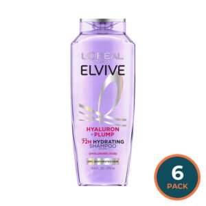 L'Oréal Paris Elvive Hyaluron Plump Shampoo - 12.6 oz - 6 Pack