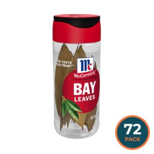 McCormick Bay Leaves 0.12 oz Spice Jar - 72 Pack