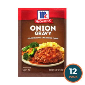 McCormick Onion Gravy Mix Seasoning - 12 Pack