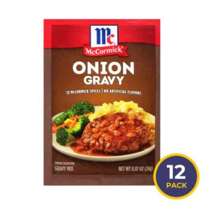 McCormick Onion Gravy Mix Seasoning - 12 Pack