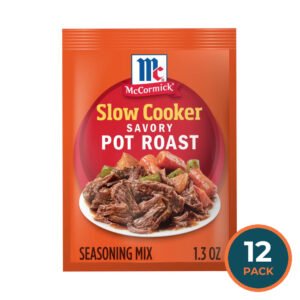 McCormick Slow Cooker Savory Pot Roast Seasoning Mix - 12 Pack