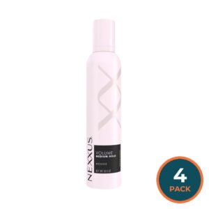Nexxus Mousse Plus Volumizing Foam with STYLEPROTECT Technology - 10.6 oz - 4 Pack