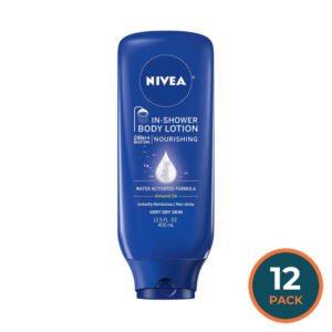 NIVEA Extra Dry Skin In-Shower Body Lotion 13.5 oz - 12 Pack
