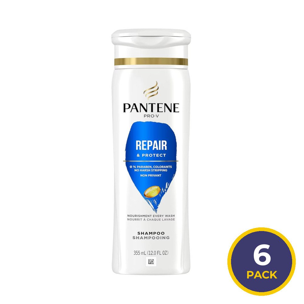 Pantene Pro-V Repair & Protect Shampoo 12 oz - 6 Pack