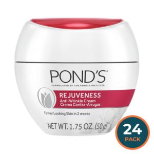 POND'S Rejuveness Anti-Wrinkle Face Cream AHA Collagen 1.75 oz - 24 Pack