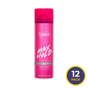 Suave Maximum Hold Aerosol Hairspray - 11 oz - 12 Pack