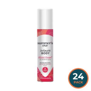 Summer’s Eve Blissful Escape Daily Intimate Deodorant Spray - 2 oz - 24 Pack