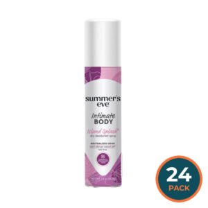 Summer’s Eve Island Splash Daily Intimate Deodorant Spray, 2 oz - 24 Pack