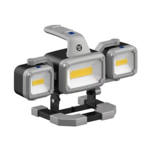 Westinghouse 2000 Lumen Rechargeable LED Work Light with 3-Head Design and USB Power Bank
