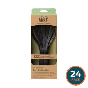 Wet Brush Go Green Curl Detangler Hair Brush - 1 Ct - 24 Pack