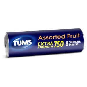 TUMS Extra Strength Assorted Fruit Chewable Antacid Tablets - 8 Ct - 360 Pack