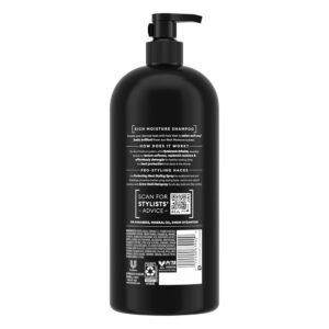 TRESemmé Rich Moisture Shampoo with Hyaluronic Acid and Pump Moisturizing Hair Care - 39 oz - 4 Pack