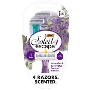 BIC Soleil Escape 4-Blade Disposable Razors - 4 Ct - 72 Pack
