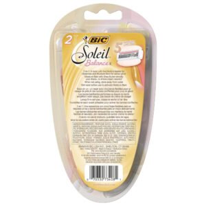 BIC Soleil Glide 5 Balance Disposable Razors - 2 Ct - 72 Pack