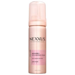 Nexxus Volume Mousse Volumizing Medium Hold Hair Styling Foam Travel Size - 2 oz - 12 Pack